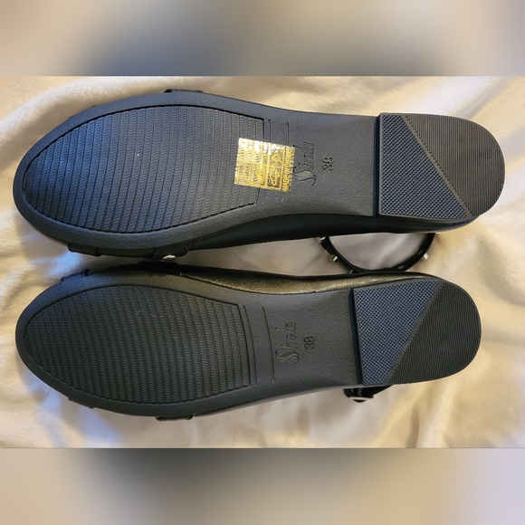 New studded strap, buckle around the ankle, ballet flats, from Shein - Picture 8 of 10